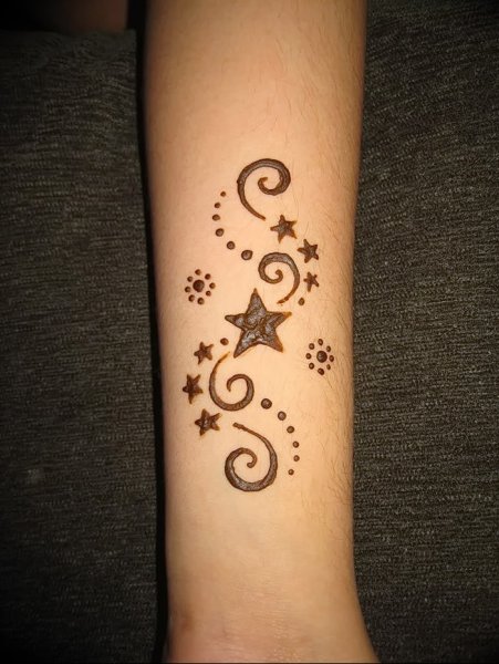 Рисунки хной