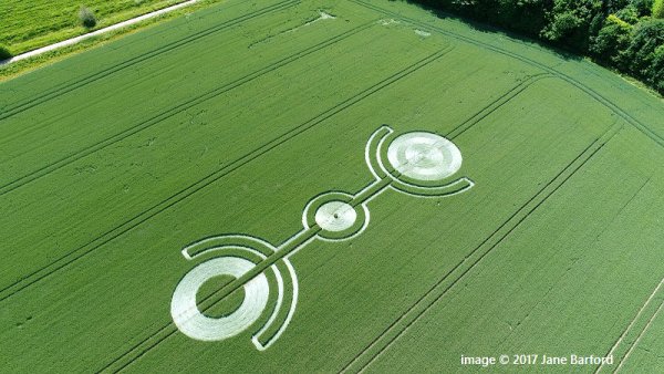 Круги и знаки на полях