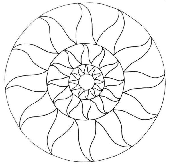 Мандала простая