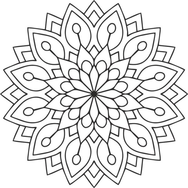 Точечная роспись трафареты