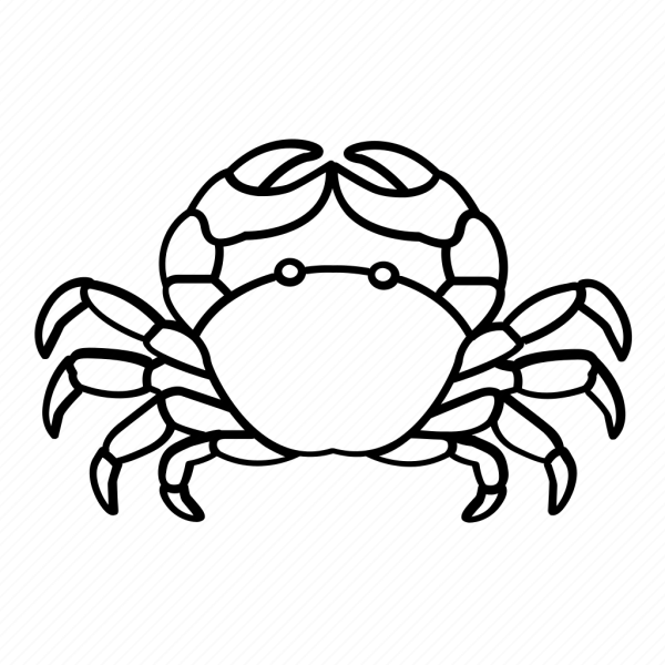 Рисунок краба 7 класс