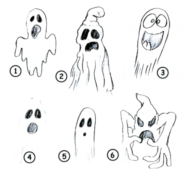 Призрак нарисованный