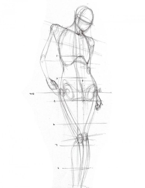 Фигура человека рисунок