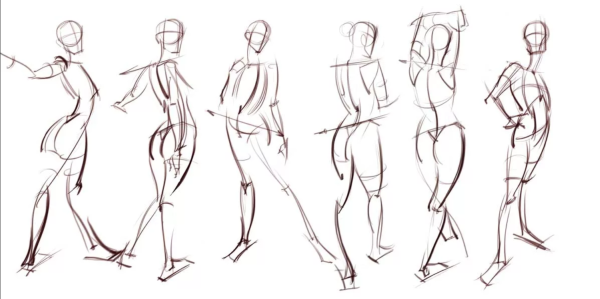 Фигура человека для рисования