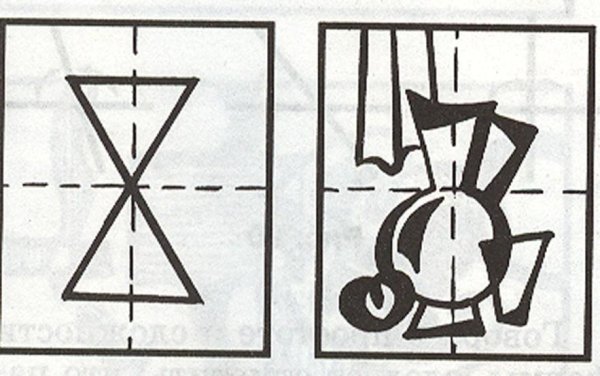 Симметрия и ассиметриякомпозиции в рисунке