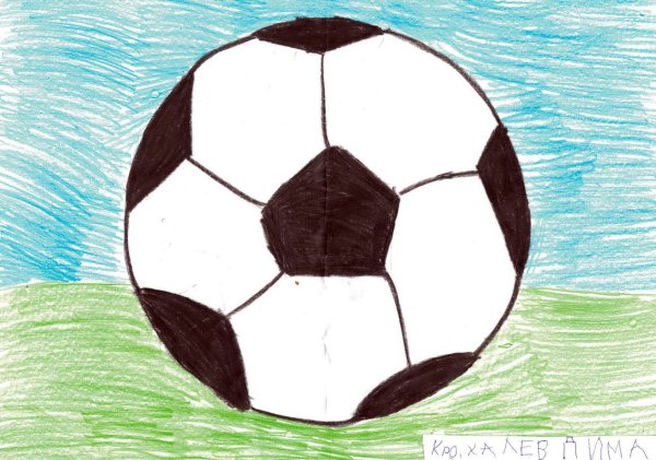 Детские рисунки на тему спорт