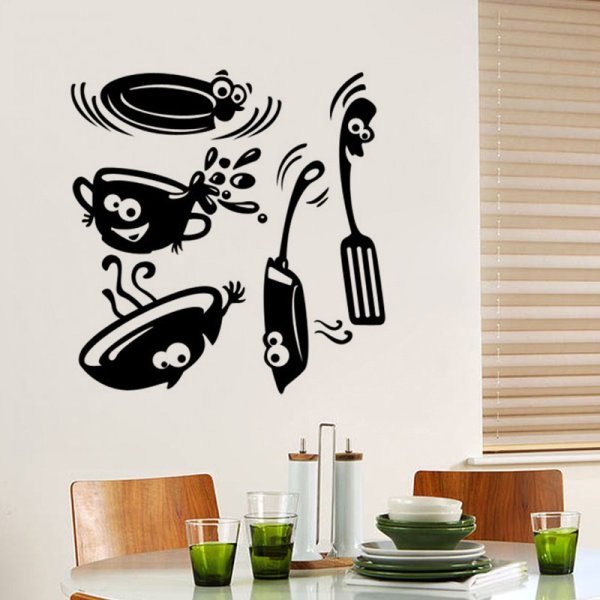 Интерьер кухни нарисовать