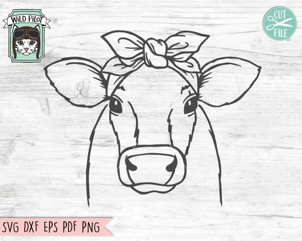 Морда коровы рисунок карандашом