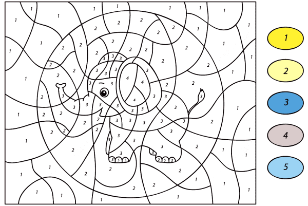 Рисование по номерам шаблоны