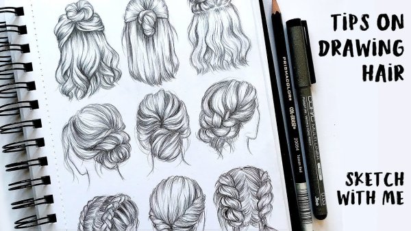 Котик скетч