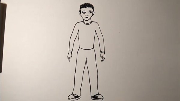 Нарисовать человека