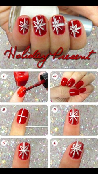 Узоры на ногтях пошагово