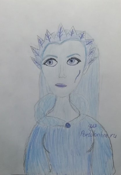 Королева рисунок