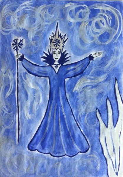 Портрет снежной королевы