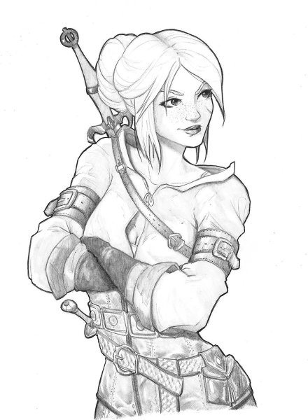 Трисс Меригольд скетч