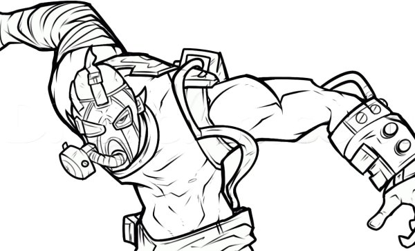 Рисунки Borderlands карандашом