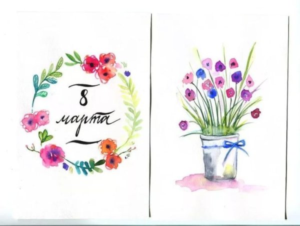 Рисунок ко Дню матери