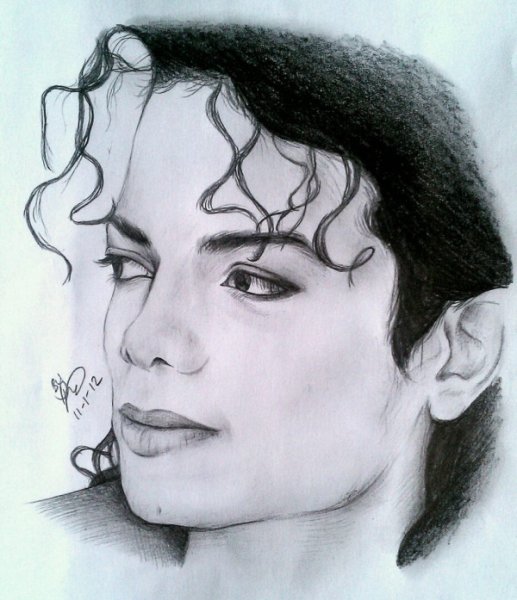 Майкл Джексон для срисовки