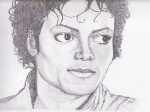 Майкл Джексон для срисовки