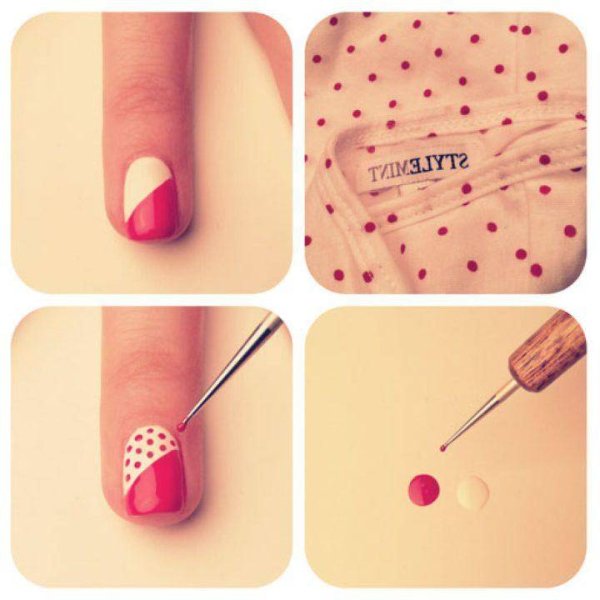 Узоры на ногтях для начинающих