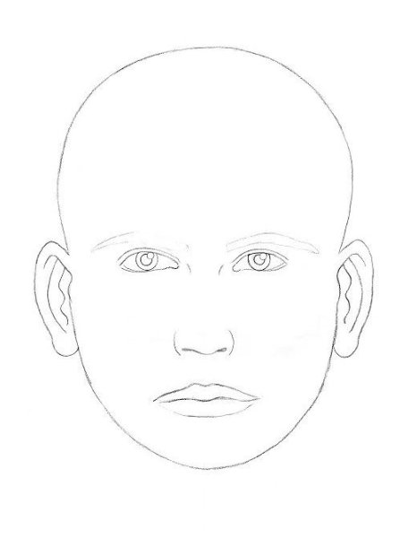 Рисунок мальчика карандашом портрет