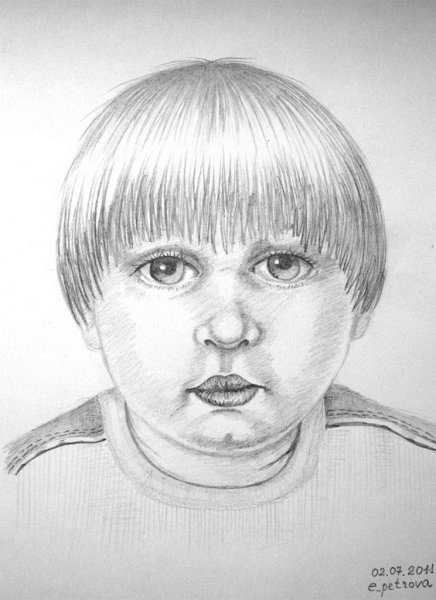 Портрет лёгкий для детей