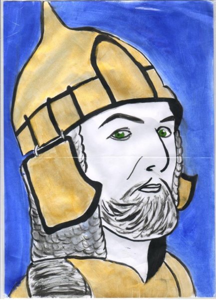 Лёгкий портрет Александра Невского