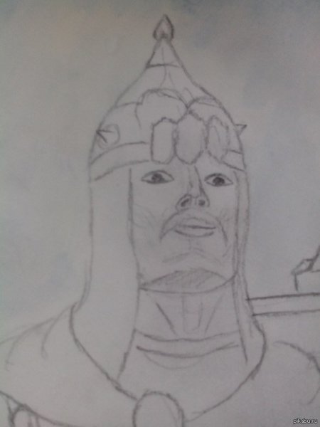 Александр Невский для срисовки