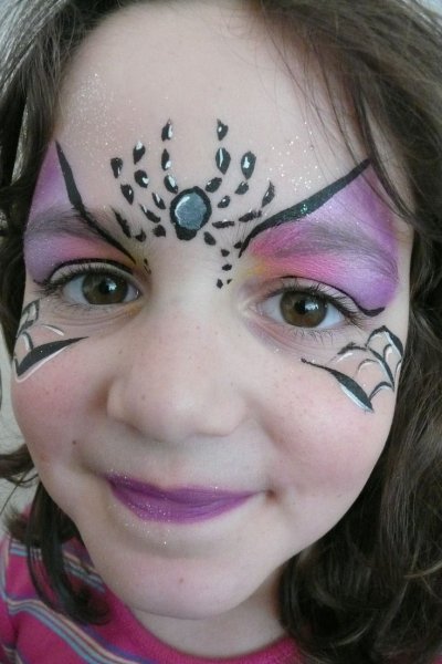 Схемы аквагрима для детей