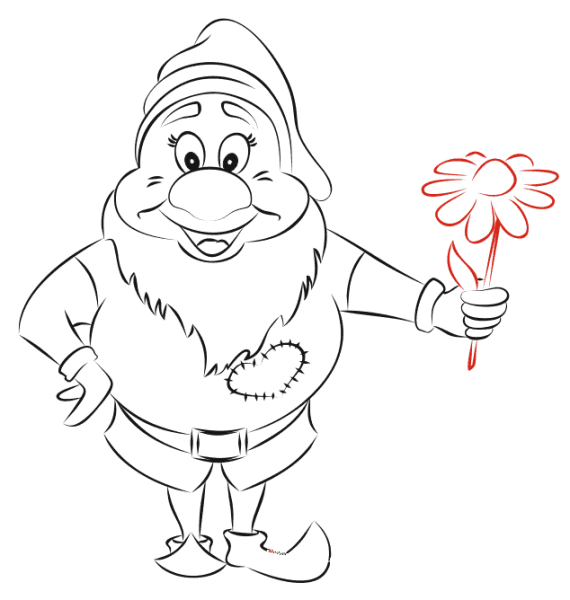 Гном шаблон