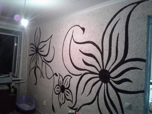 Жидкие обои рисунки