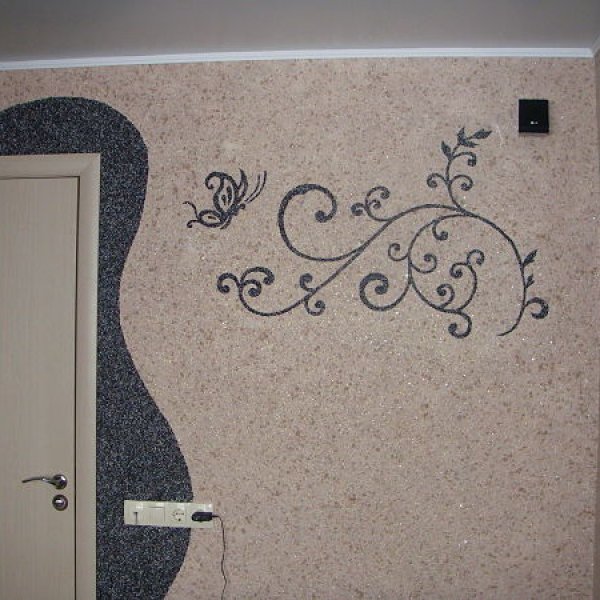 Жидкие обои