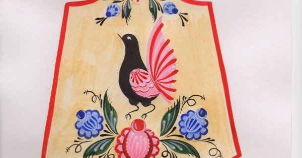 Декоративное рисование для детей