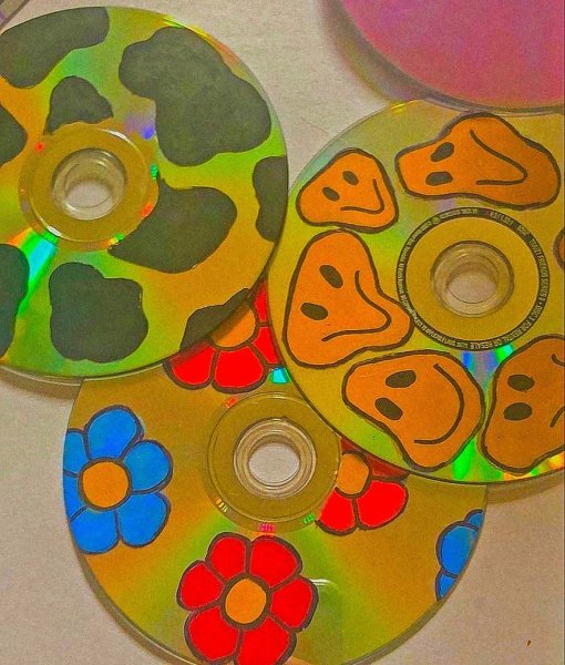 Разрисованные диски