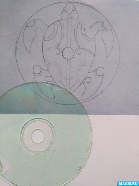Рисунки на СД дисках