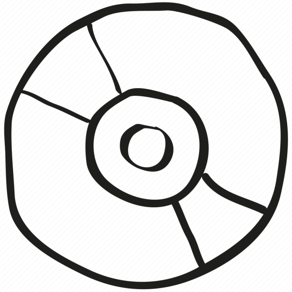 Рисунки на диске лёгкие