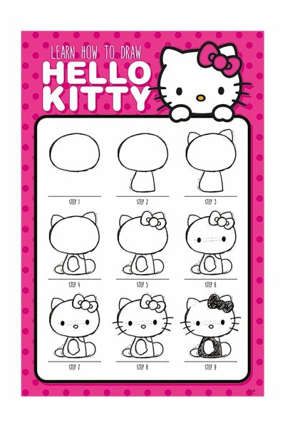 Нарисовать hello Kitty