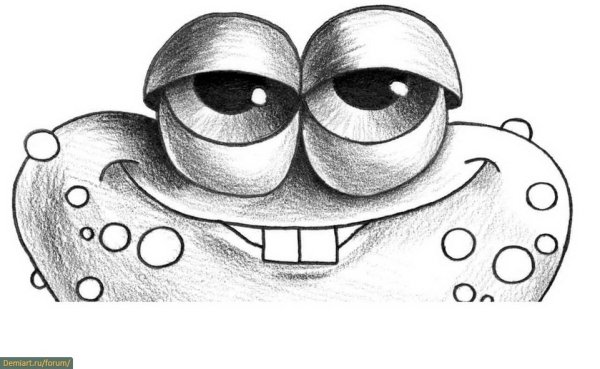 Рисунки карандашом прикольные