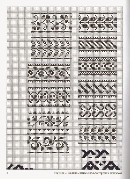 Русская народная вышивка птица