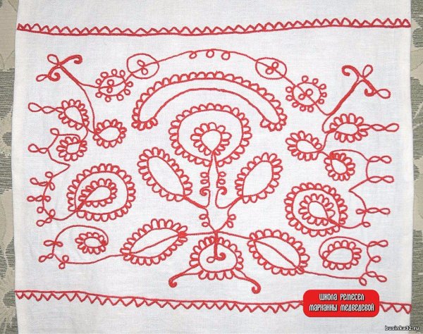 Лёгкие узоры для вышивки
