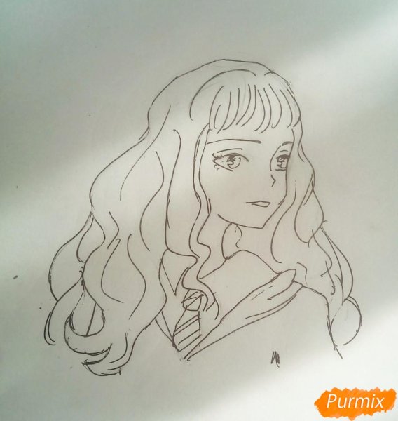 Гермиона Грейнджер рисунок