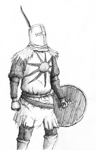 Дарк соулс рисунки