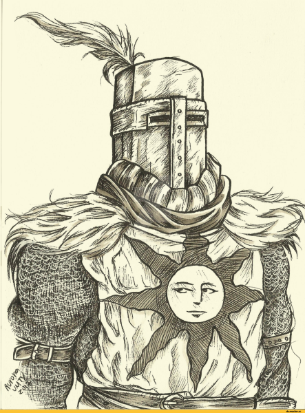 Dark Souls 3 карандашом