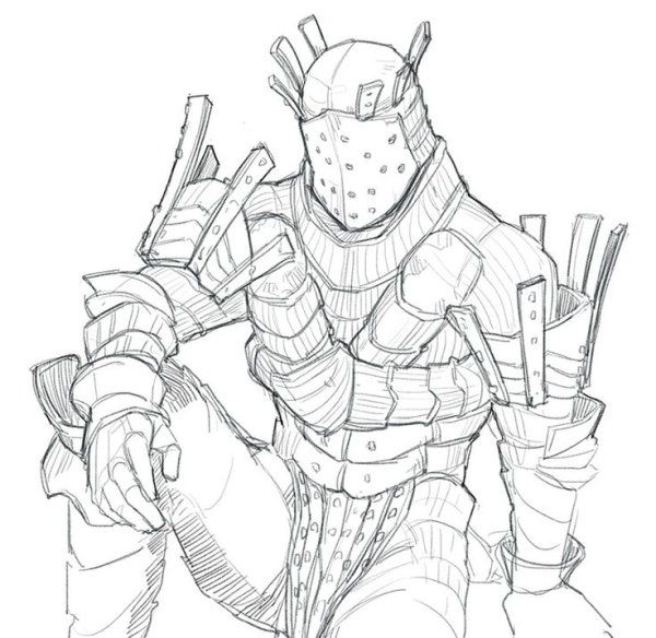 Dark Souls 3 раскраска