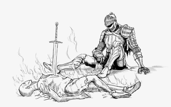 Dark Souls 3 раскраска