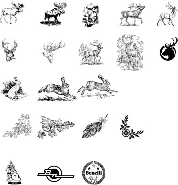 Трафарет для тату