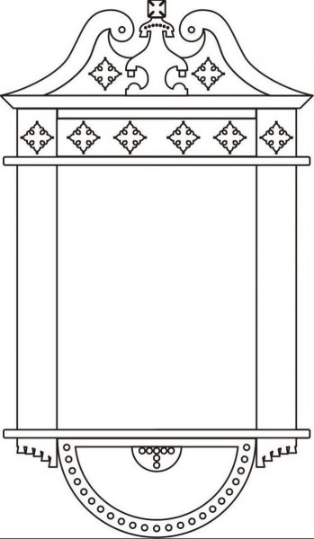 Наличник в архитектуре