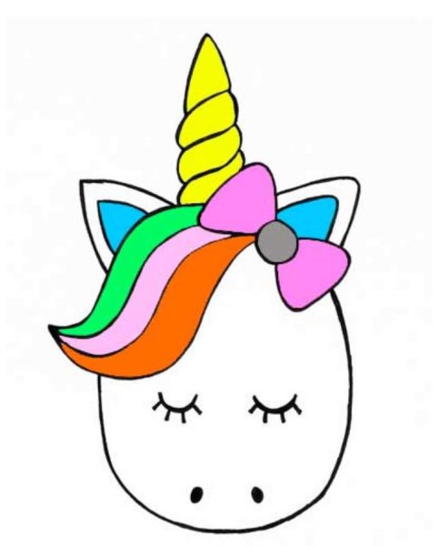 Уроки рисования для детей Единорог