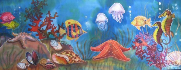 Раскраска "подводный мир"