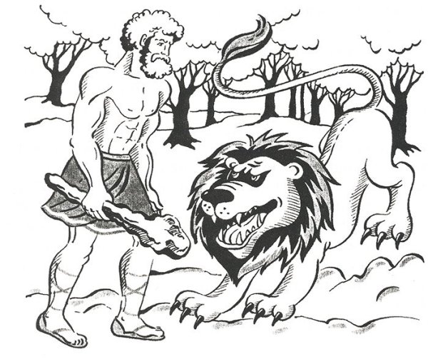 Мифы древней Греции немейский Лев